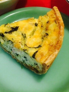 ほうれん草のキッシュ( ¨̮ )-レシピのメイン写真