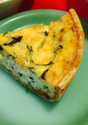 ほうれん草のキッシュ( ¨̮ )-レシピのメイン写真