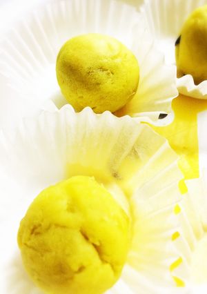 簡単☆一口スイートポテト風オヤツ-レシピのメイン写真