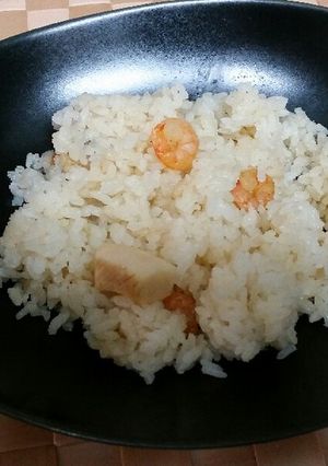 炊飯器で作るシーフードピラフ-レシピのメイン写真
