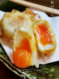 冷凍卵の天ぷら-レシピのメイン写真