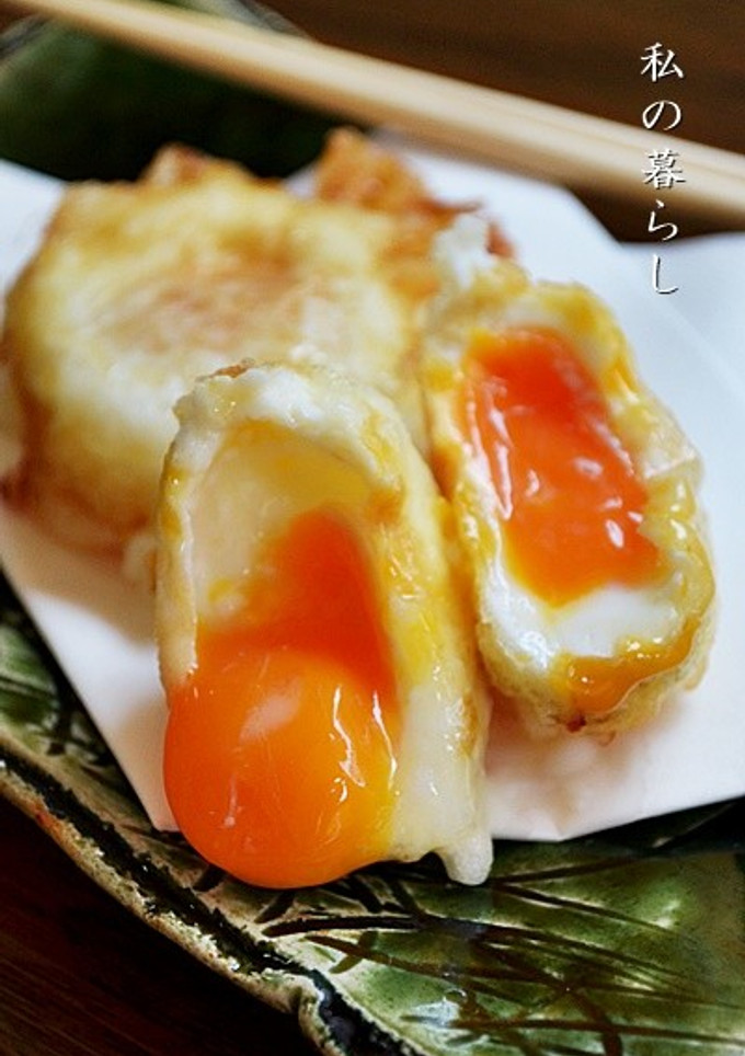 冷凍卵の天ぷら-レシピのメイン写真