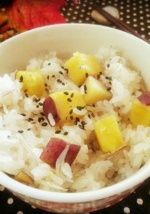 さつま芋じゃこご飯-レシピのメイン写真
