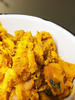 かぼちゃサラダ(ガーリック風味)-レシピのメイン写真
