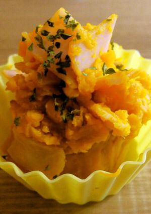 お弁当に☆簡単！速攻彡かぼちゃサラダ-レシピのメイン写真