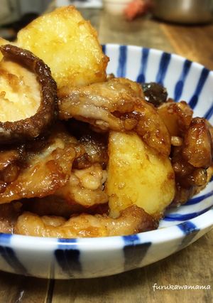 ご飯が進む！豚バラとじゃがいもの甘辛あえ-レシピのメイン写真