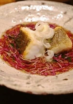 白身魚のソテー菊花餡-レシピのメイン写真