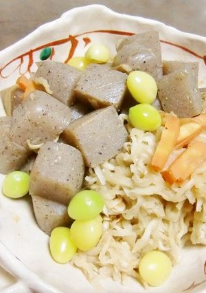 中華みそで味付け、切干大根と板こんにゃく-レシピのメイン写真