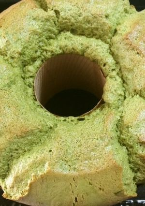ふわふわ抹茶のシフォンケーキ-レシピのメイン写真