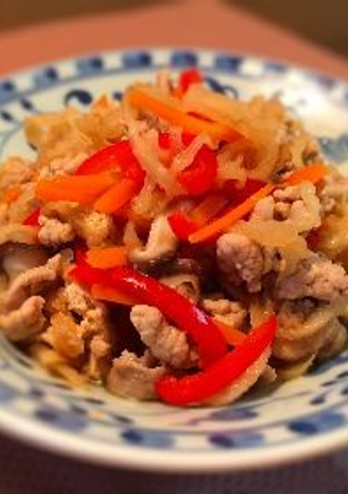 豚肉と切り干し大根の煮物-レシピのメイン写真