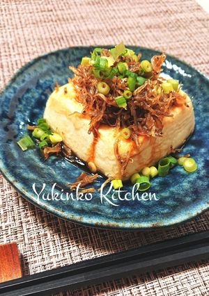 豆腐ステーキ☆ジャコポンソース-レシピのメイン写真