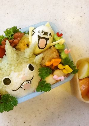 妖怪ウォッチ☆☆トゲニャンのキャラ弁☆☆-レシピのメイン写真