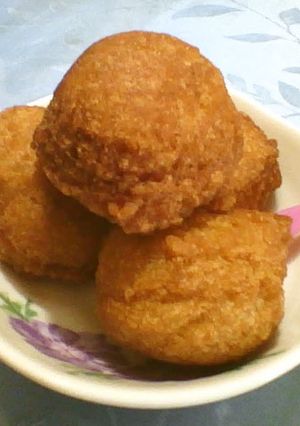 パン粉でドーナツ!-レシピのメイン写真