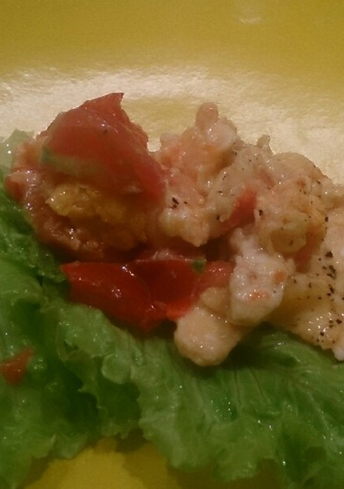 ミニトマトのふわふわ卵炒め◎しょうが風味-レシピのメイン写真