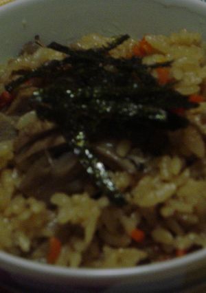 舞茸とじゃこ天の炊き込みご飯-レシピのメイン写真