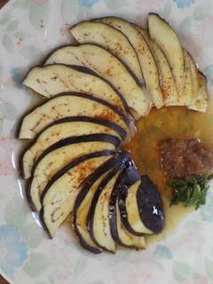 簡単★短時間、ナスのおつまみ温野菜-レシピのメイン写真