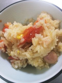 トマトの炊き込みご飯-レシピのメイン写真