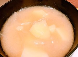 ◎玉ねぎとジャガイモのお味噌汁-レシピのメイン写真
