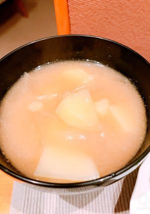 ◎玉ねぎとジャガイモのお味噌汁-レシピのメイン写真