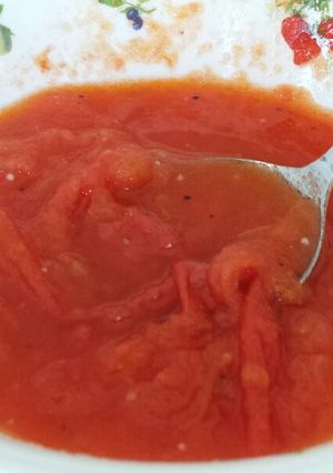 簡単！まるごとトマトのスープ-レシピのメイン写真
