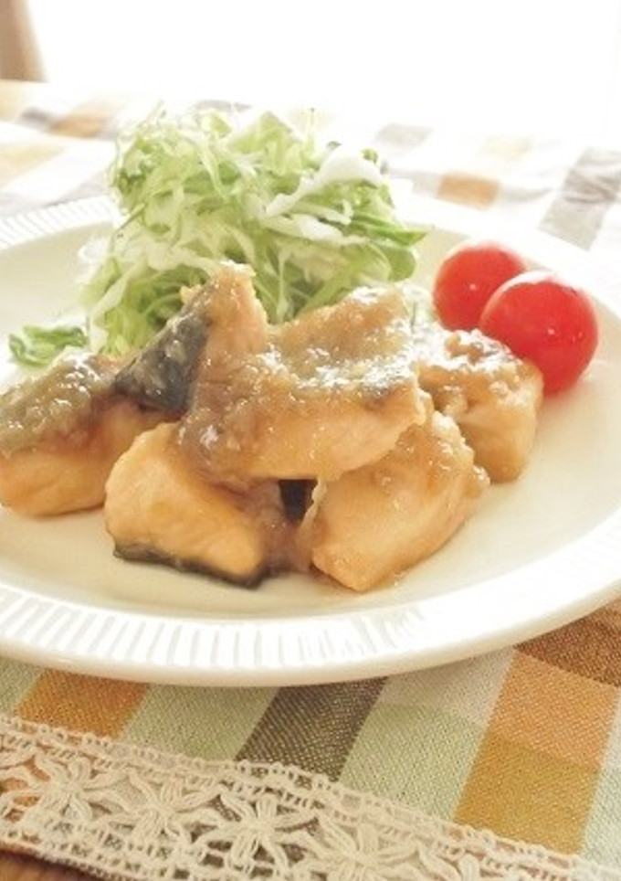 めんつゆで簡単♪鮭の生姜焼き-レシピのメイン写真