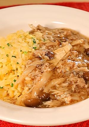 キノコたっぷり あんかけチャーハン-レシピのメイン写真