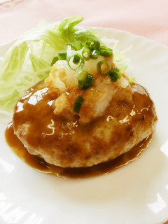 れんこん入り♪和風ハンバーグ-レシピのメイン写真