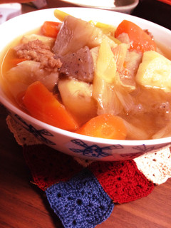 秋に食べたくなる★芋煮-レシピのメイン写真