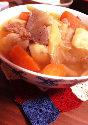 秋に食べたくなる★芋煮-レシピのメイン写真