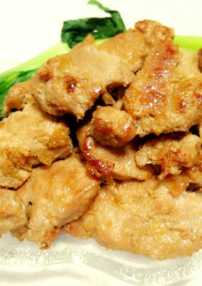 豚ヒレ肉のしょうが焼き-レシピのメイン写真