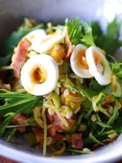 デパ地下サラダ風☆かぼちゃと押麦サラダ-レシピのメイン写真