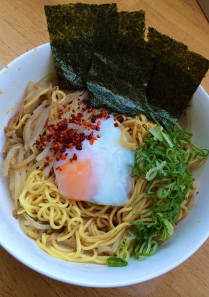 インスタントラーメンで！簡単油そば-レシピのメイン写真