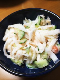 明太マヨの大根サラダ!-レシピのメイン写真