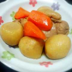 さといもと鶏肉の煮物-レシピのメイン写真
