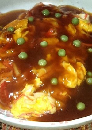 簡単♪かに玉のあんかけ！天津飯にも～-レシピのメイン写真