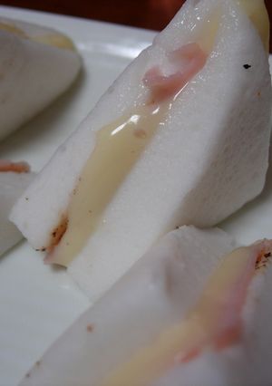 レンジでハムチーズはんぺん-レシピのメイン写真