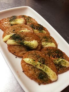 5分でおつまみ!薩摩揚げ青海苔マヨ焼き-レシピのメイン写真