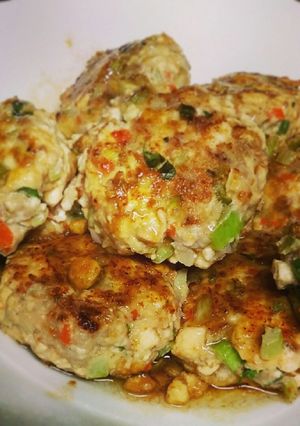厚揚げとミンチの照り焼きハンバーグ-レシピのメイン写真