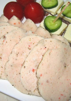 鳥胸ミンチで☆チキンハム-レシピのメイン写真