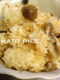 トマトの炊き込みご飯 簡単-レシピのメイン写真