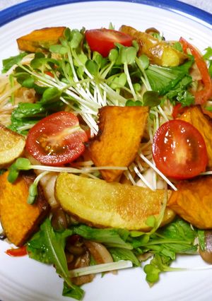 野菜たくさんのホタテとベーコンパスタ☆-レシピのメイン写真