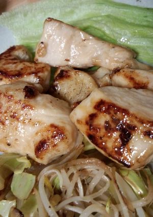 ふっくらむね肉の塩焼き☆-レシピのメイン写真