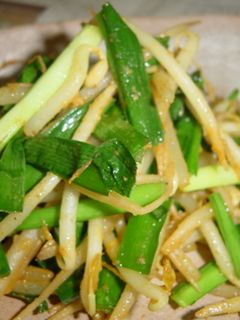 もやしとニラのカレー炒め-レシピのメイン写真