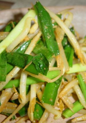 もやしとニラのカレー炒め-レシピのメイン写真