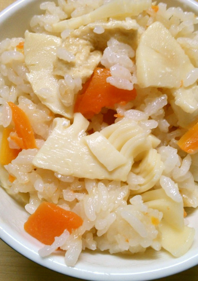 白だしで＊゜ 簡単 美味しい！ 筍ご飯♪-レシピのメイン写真