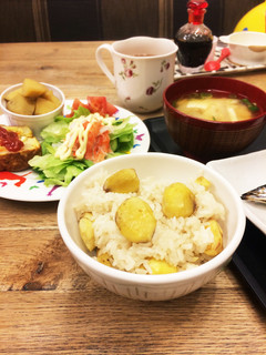 簡単!栗おこわ〜♫-レシピのメイン写真