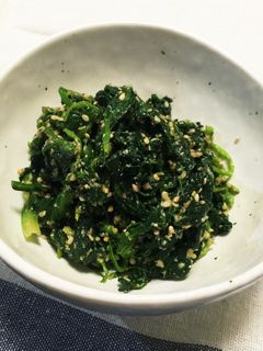 ほうれん草の胡麻和え-レシピのメイン写真