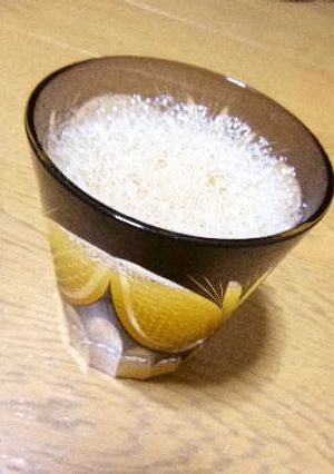 飲兵衛レシピ　カルピスのビール割♬♪-レシピのメイン写真