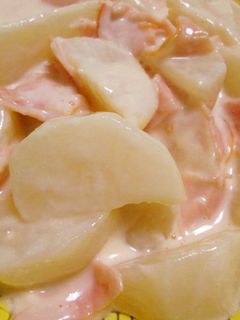 かぶとハムのクリーム煮♪-レシピのメイン写真