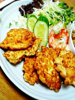 豆腐と鶏肉のふわふわ揚げ( ♡ )-レシピのメイン写真